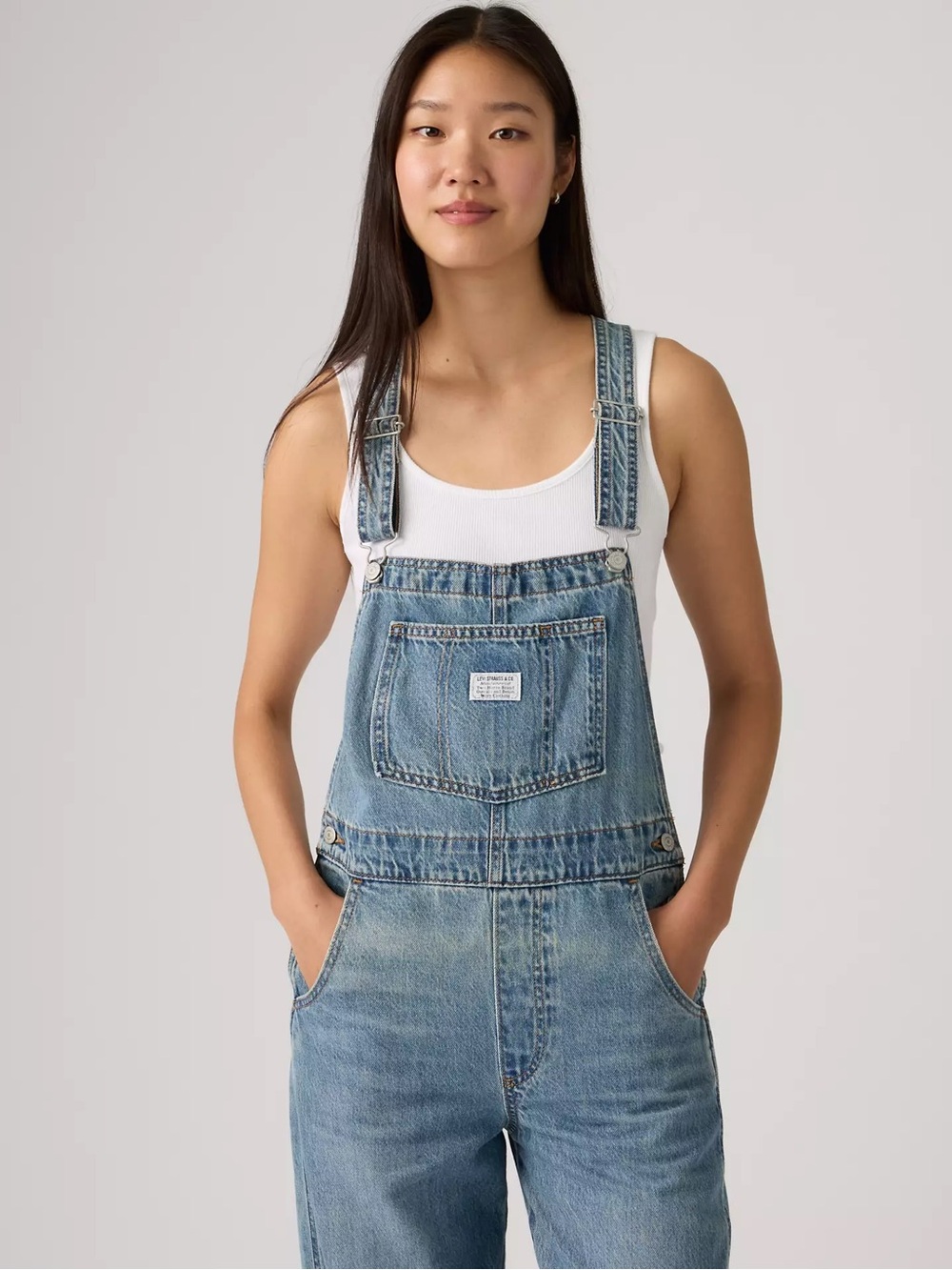 NWT Levis Vintage Denim Lightweight Overalls
